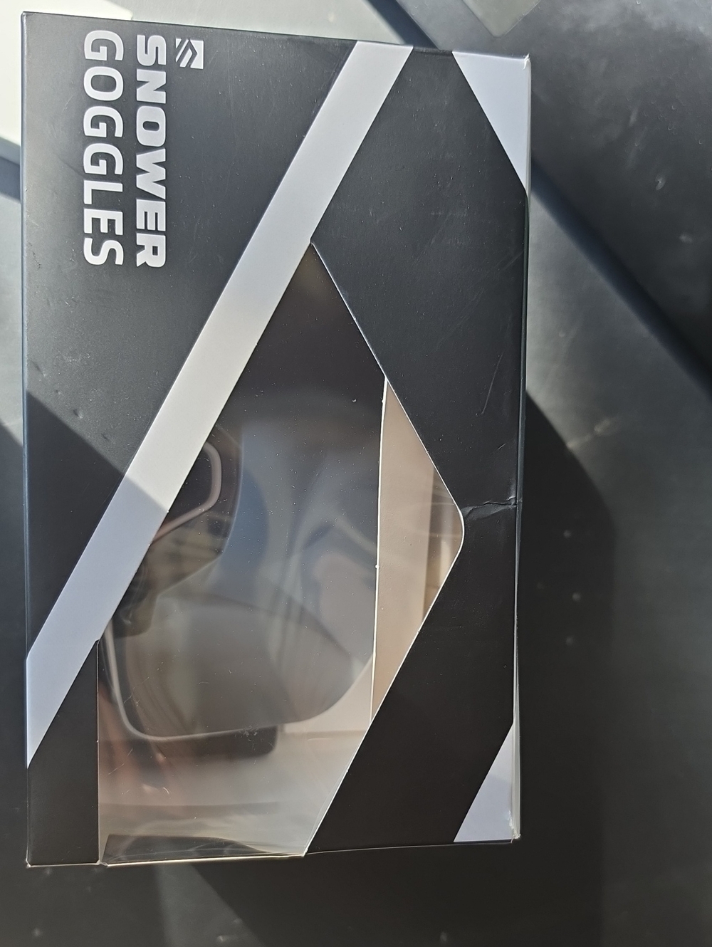 Snower Goggles Black Frame in Box
